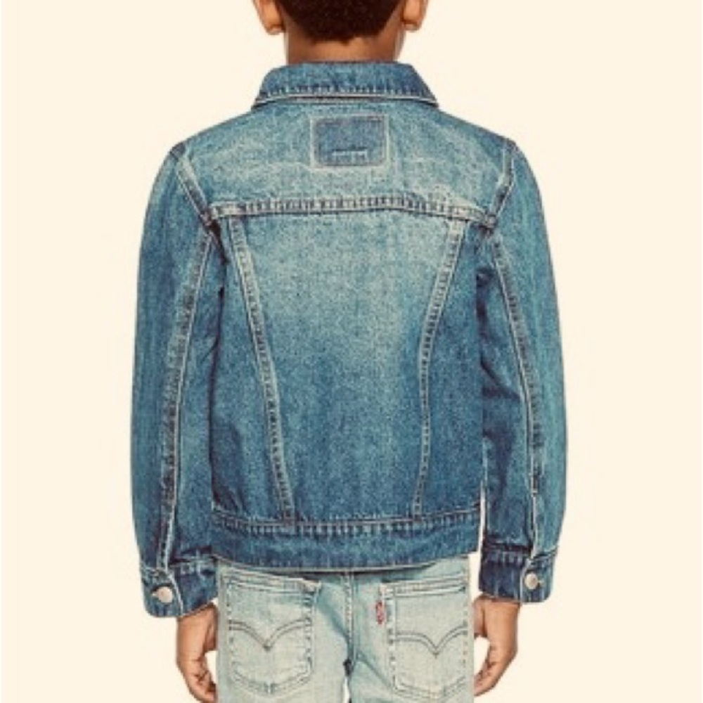 Levi's® Little Boys Denim Trucker Jacket |Size 5 - Picture 4 of 14